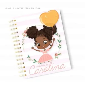 Caderneta de Saúde - Menina Negra Balão 23 Caderneta de Saúde - Menina Negra Balão