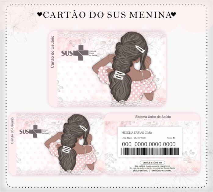 Caderneta de Saúde Mocinha