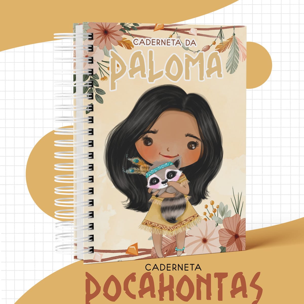 Caderneta de Saúde Pocahontas Digital Personalizável 1 Caderneta de Saúde Pocahontas Digital Personalizável
