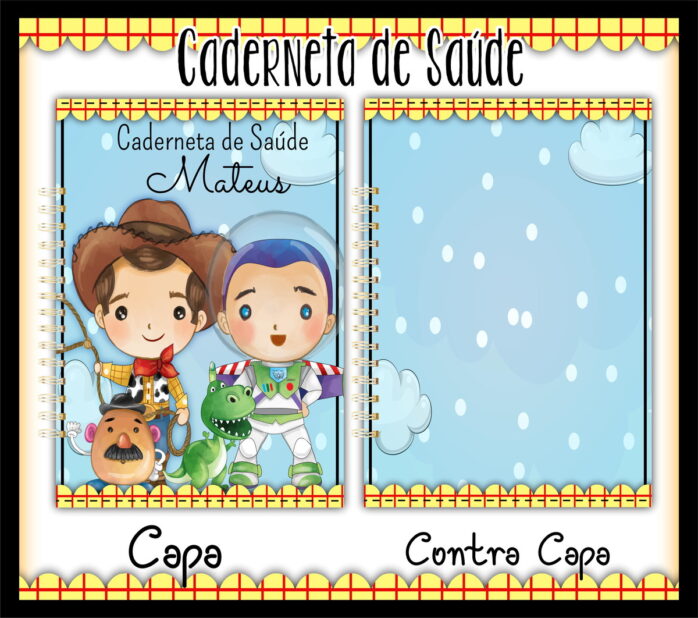 Caderneta de Saúde - Toy Story