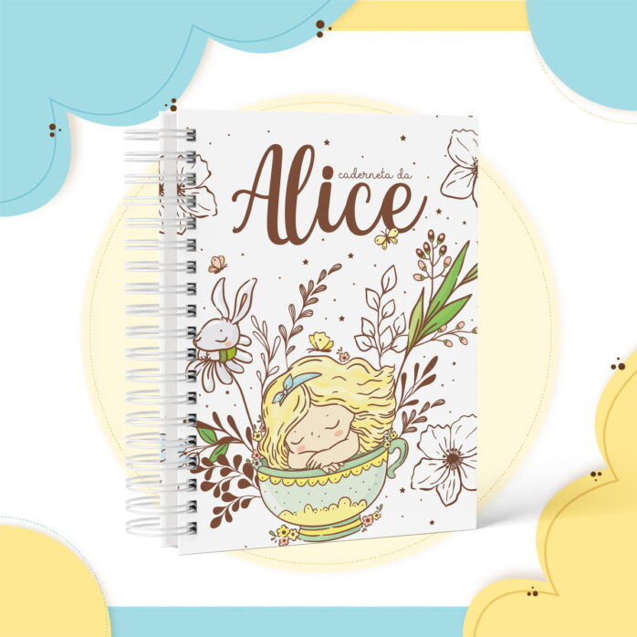 Caderneta de Vacina Alice Baby