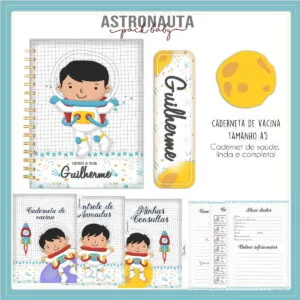 Caderneta de Vacina Astronauta I 7 Caderneta de Vacina Astronauta I