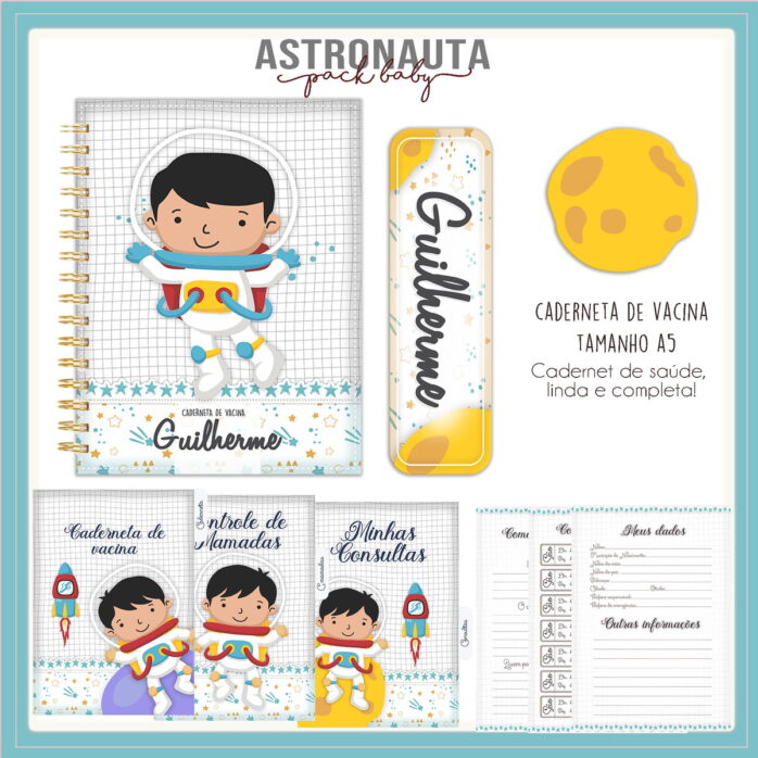 Caderneta de Vacina Astronauta I