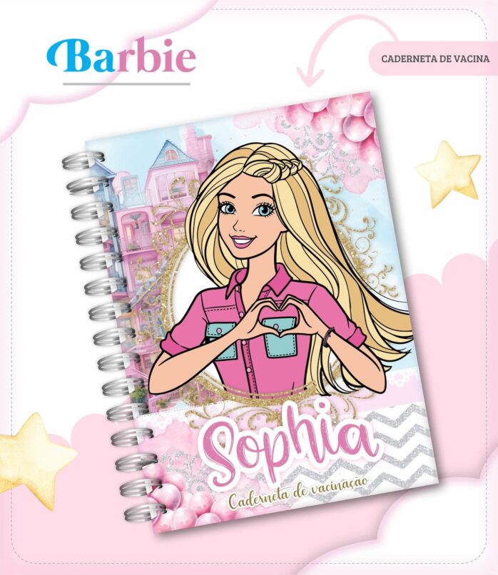 Caderneta de Vacina Barbie