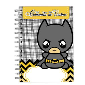 caderneta de vacina batman arquivo digital