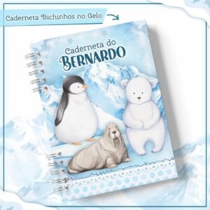 Caderneta de Vacina Bichinhos no Gelo