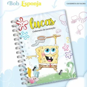 Caderneta de Vacina Bob Esponja