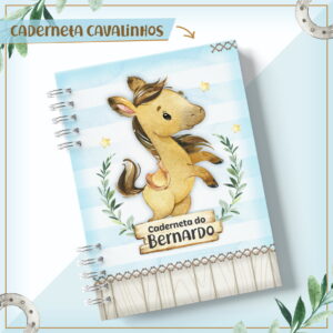 Caderneta de Vacina Cavalinhos Digital Personalizável