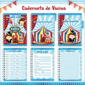 Caderneta de Vacina Circo Menino