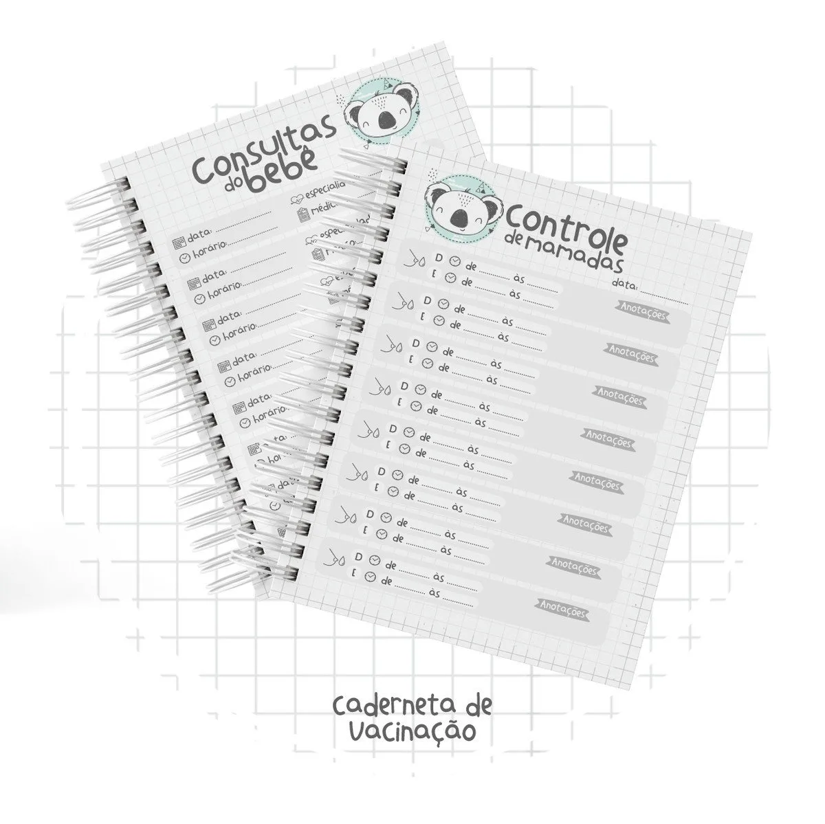 Caderneta de Vacina Coala Escandinavo