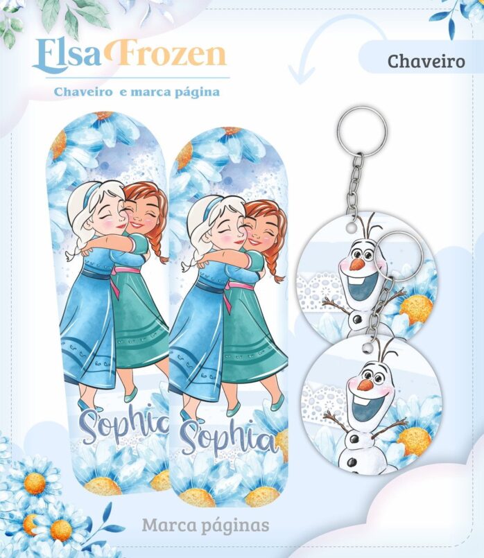 Caderneta de Vacina Elsa Frozen