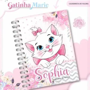 Caderneta de Vacina Gatinha Marie