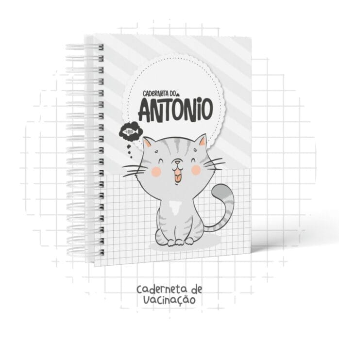 Caderneta de Vacina Gatinho