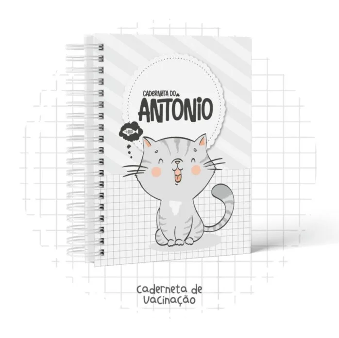Caderneta de Vacina Gatinho