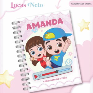 Caderneta de Vacina Gi e Lucas,