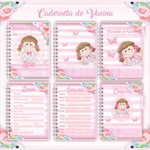 Caderneta de Vacina Jardim das Bonecas