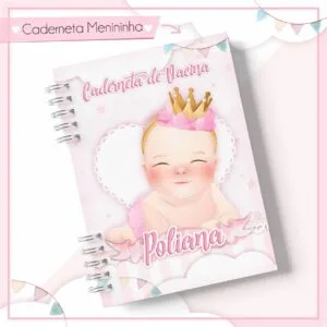 Caderneta de Vacina Menininha Baby 6 Caderneta de Vacina Menininha Baby