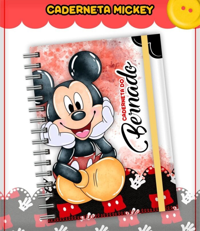 Caderneta de Vacina Mickey