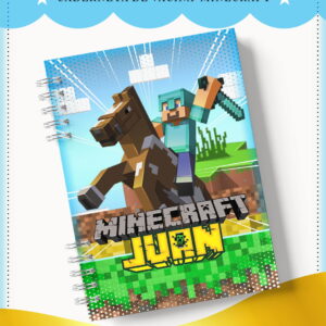 caderneta de vacina minecraft arquivo digital 3