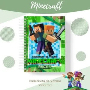 Caderneta de Vacina Minicreft 11 Caderneta de Vacina Minicreft