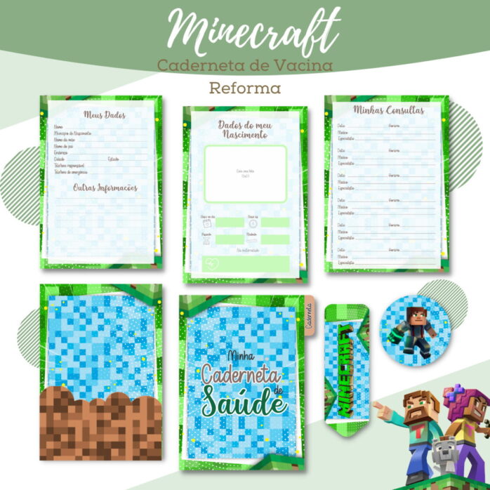 Caderneta de Vacina Minicreft