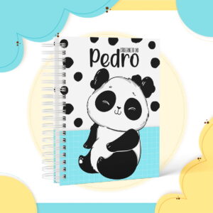 Caderneta de Vacina Panda Menino