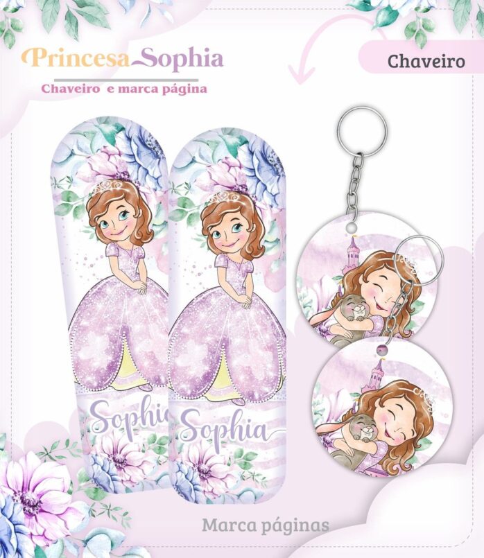 Caderneta de Vacina Princesinha Sophia