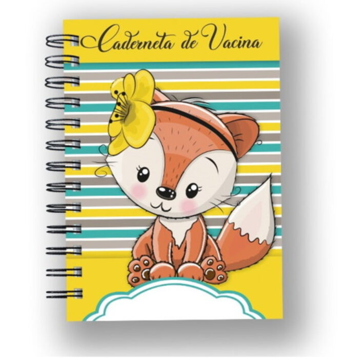 Caderneta de Vacina Raposa Menina