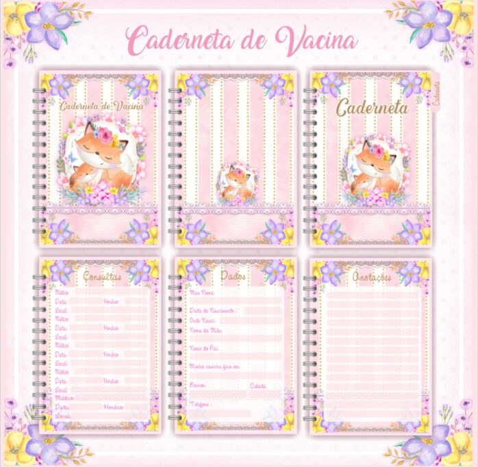 Caderneta de Vacina Raposinha