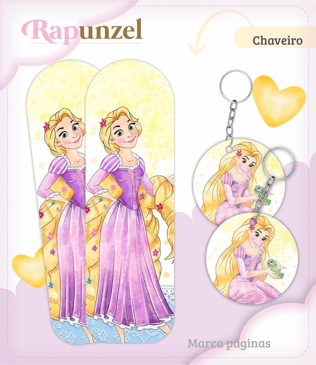 Caderneta de Vacinação Rapunzel Arquivo Digital 4 Caderneta de Vacinação Rapunzel Arquivo Digital - Imagem 4