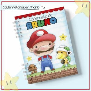 Caderneta de Vacina Super Mario Cute