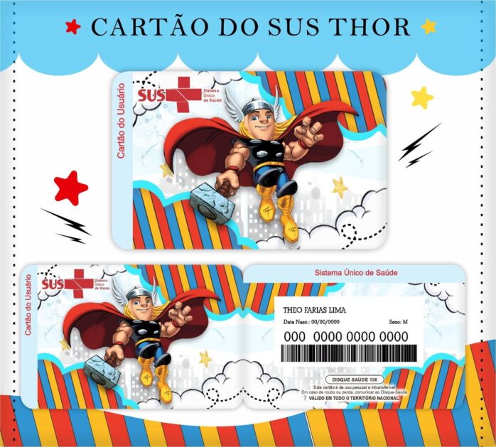 Caderneta de Vacina Thor