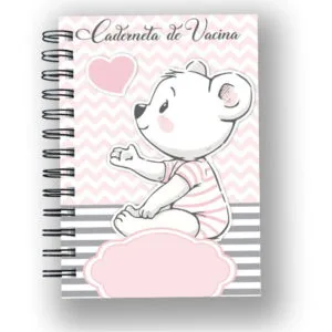 Caderneta de Vacina Ursa Rosa