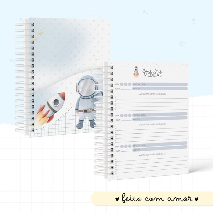 Caderneta de Vacinação Astronauta