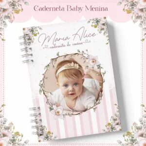 Caderneta de Vacinação Baby Menina