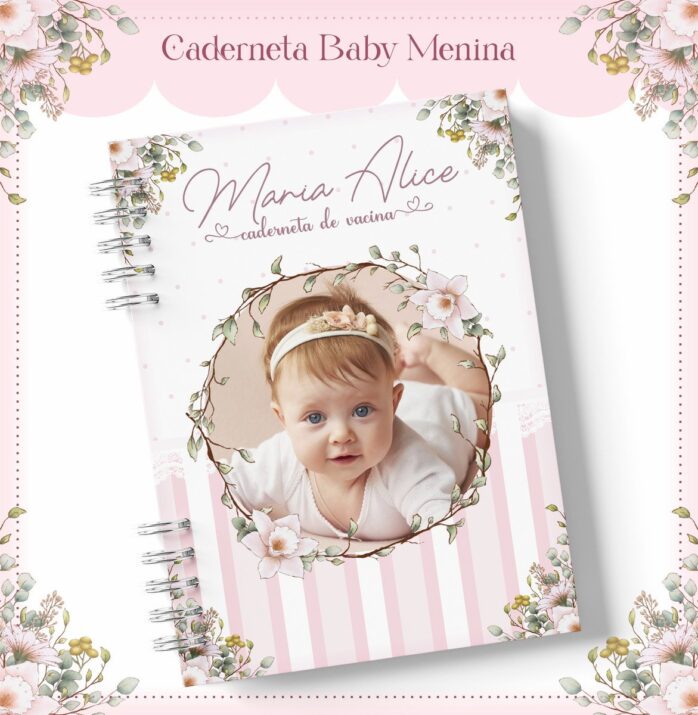 Caderneta de Vacinação Baby Menina