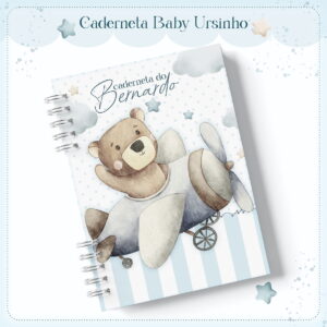 Caderneta de Vacinação Baby Urso