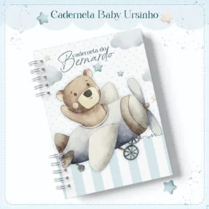 Caderneta de Vacinação Baby Urso 15 Caderneta de Vacinação Baby Urso