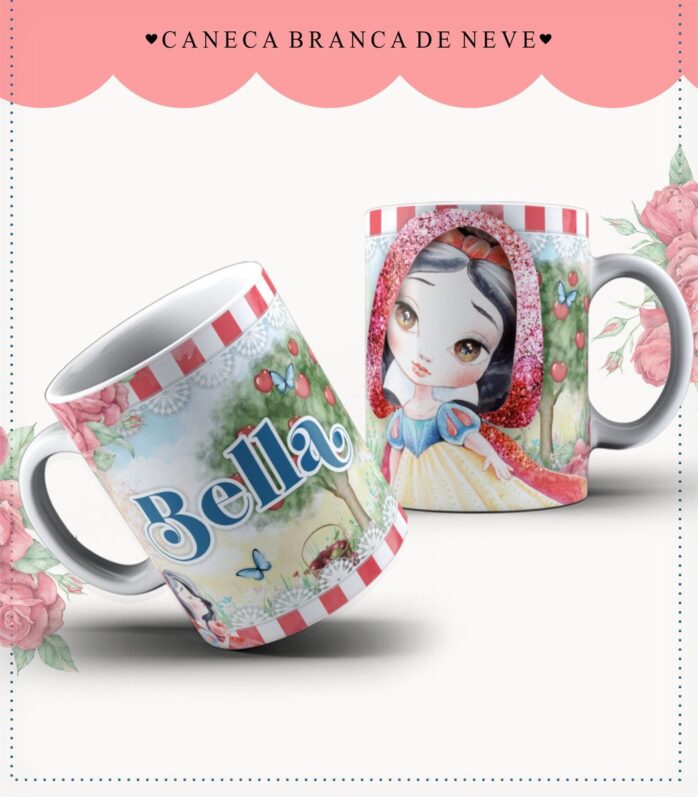 Caderneta De Vacinação Branca De Neve