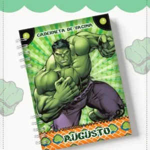 Caderneta De Vacinação Hulk 25 Caderneta De Vacinação Hulk