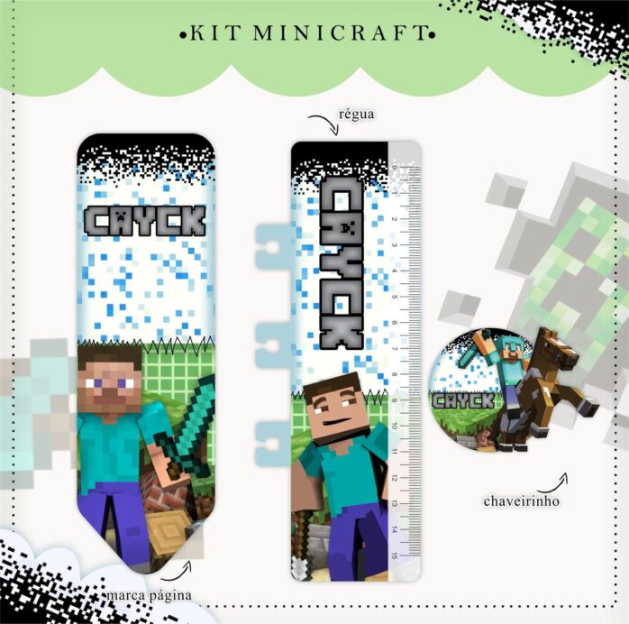 Caderneta De Vacinação Minecreft