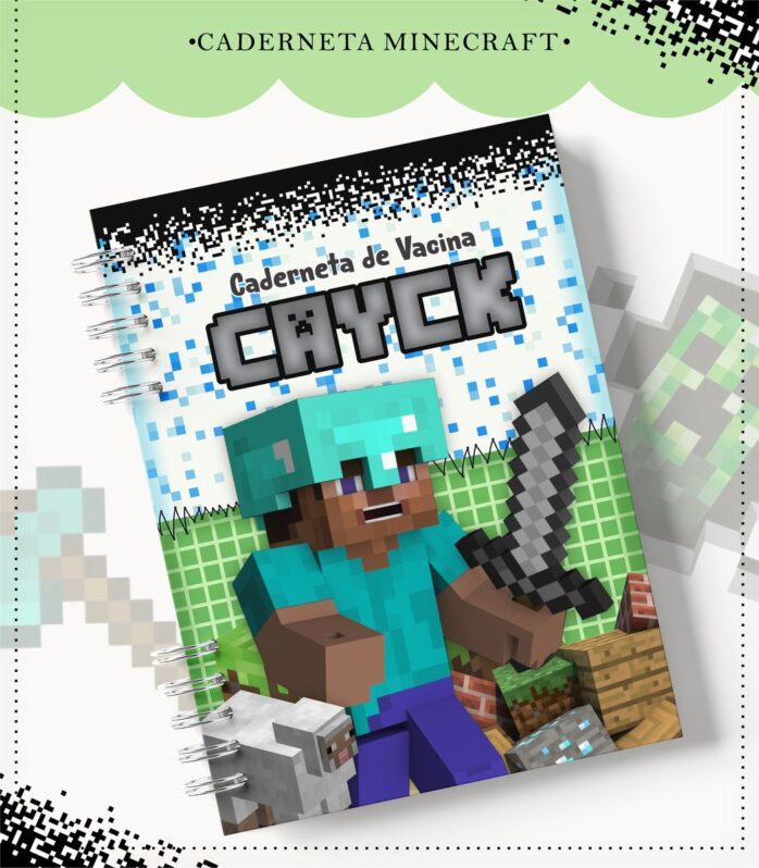 Caderneta De Vacinação Minecreft
