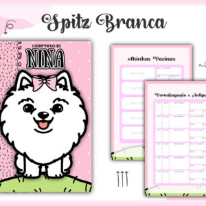 Caderneta de Vacinação Personalizada Spitz Branco PDF 9 Caderneta de Vacinação Personalizada Spitz Branco PDF