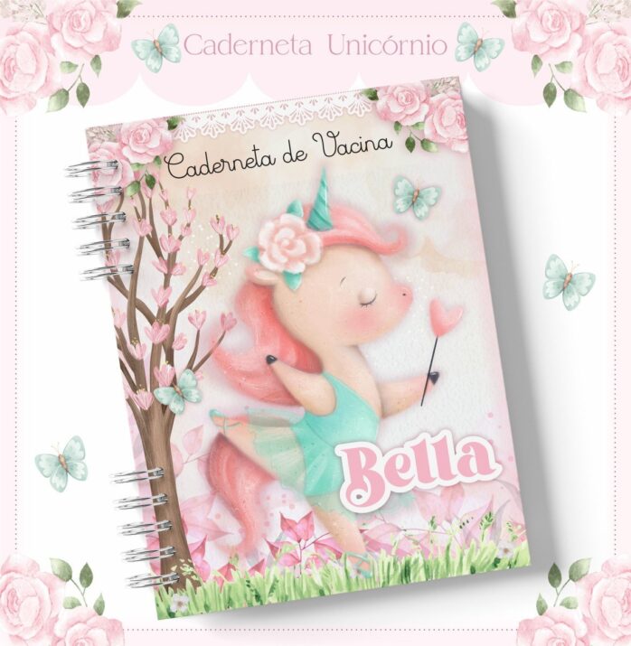 Caderneta De Vacinação Unicórnio