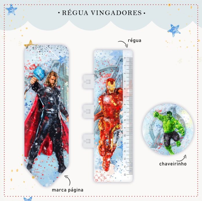 Caderneta De Vacinação Vingadores
