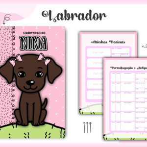 Caderneta Vacina Labrador
