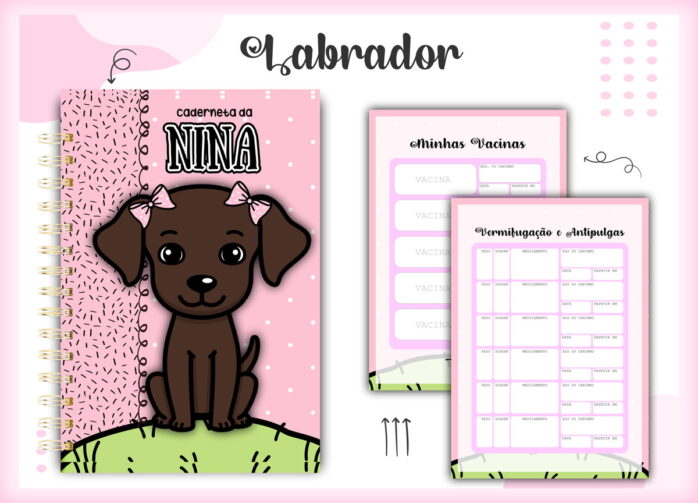 Caderneta Vacina Labrador