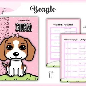 Caderneta Vacina Pet Beagle