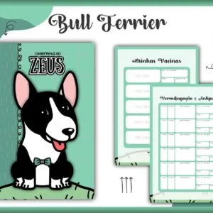 Caderneta Vacina Pet Bull Terrier Macho -Arquivo Digital 17 Caderneta Vacina Pet Bull Terrier Macho -Arquivo Digital