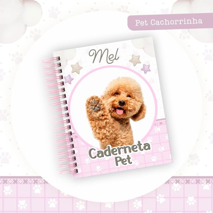 Caderneta Vacina Pet Cachorrinha